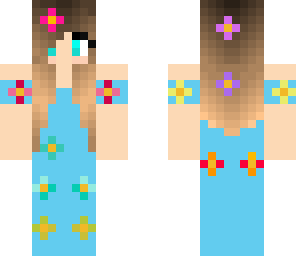 tropical prom dress
