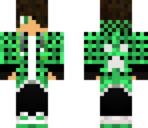 green headset
