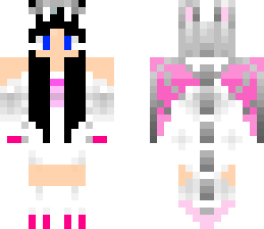 pink dragon girl