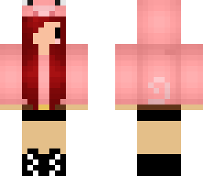 pig hoodie chibi girl