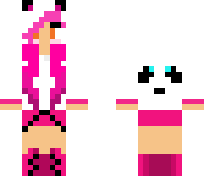 pretty pink panda