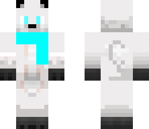 arctic fox with scarf