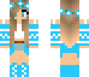 summer outfit blue version