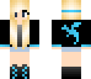 blue dragon girl