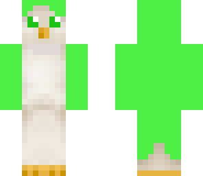 my green penguin skin