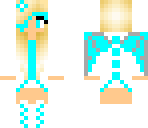blue dragon girl