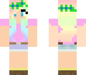 rainbow girl