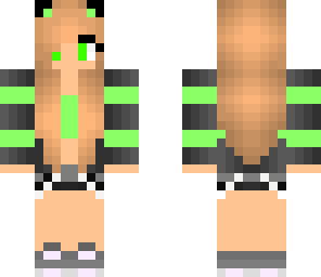 green cat girl edited