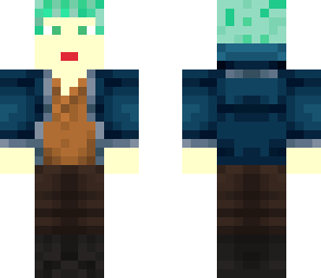 blue head