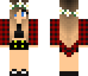 plaid flower girl edited