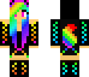 rainbow girl