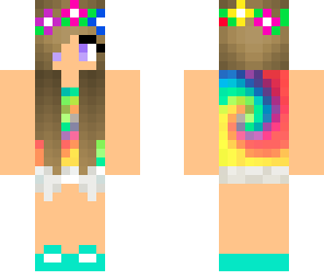cute tie dye girl3