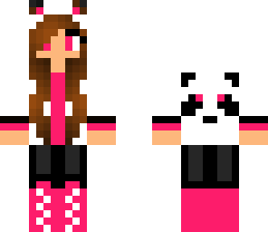 pink panda girl