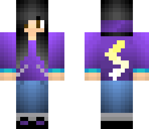 girl with purple hoodie