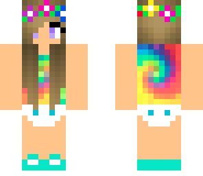 baby tie dye girl