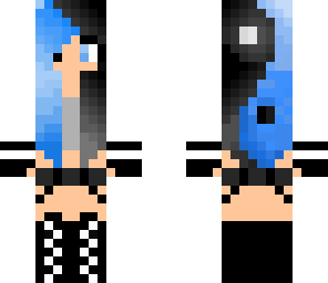 ying yang blue