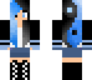 ying yang blue