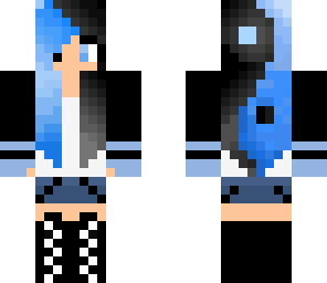 ying yang blue