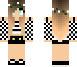 checkered flower girl edit