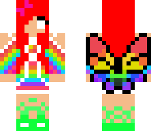 fariy herobrine girl