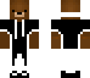 cool black bear | Minecraft Skins