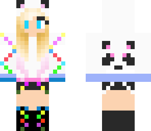 cute panda girl