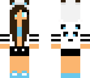 cute panda girl
