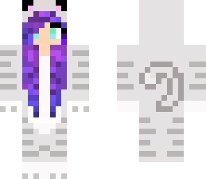purple haired cutie