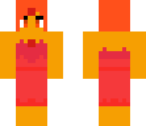 flame princess short hair