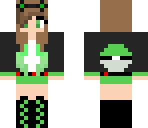 grass type pokemon girl