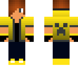 yellow emo boy