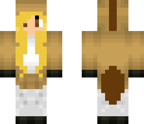 blonde horse girl