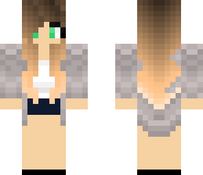 girl with cardigan