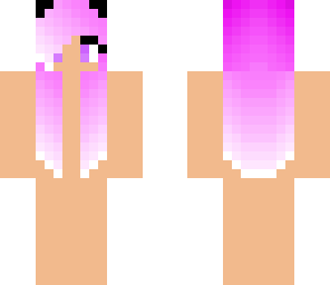 simple pink hair