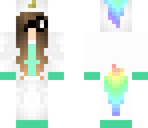 unicorn girl with glasses x