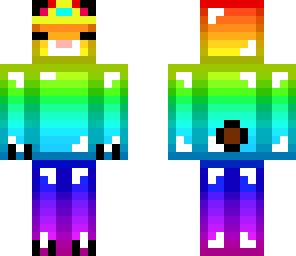 sleepy rainbow bear