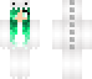 green hair dino rawr