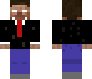 herobrian in a suit
