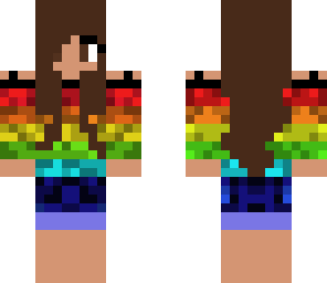 rainbow girl