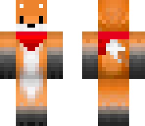 red scarf  fox