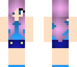 blue girl