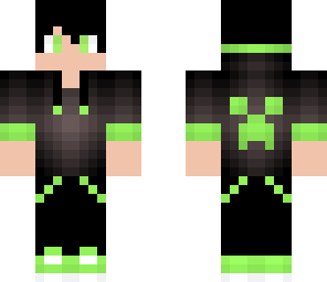 green hoodie kid