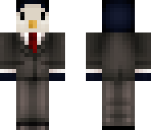 penguin in a suit
