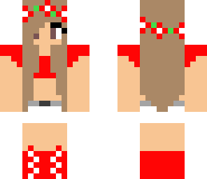 crop top with shorts - red