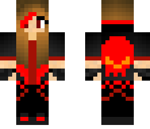 red tom boy with red eyes