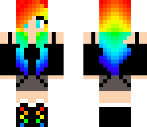 rainbow girl