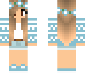 cute blue girl
