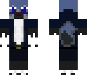 blue electric wolf