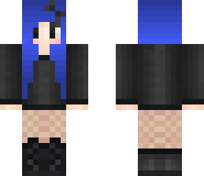 blue girl