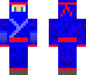 blue ninja boy edit